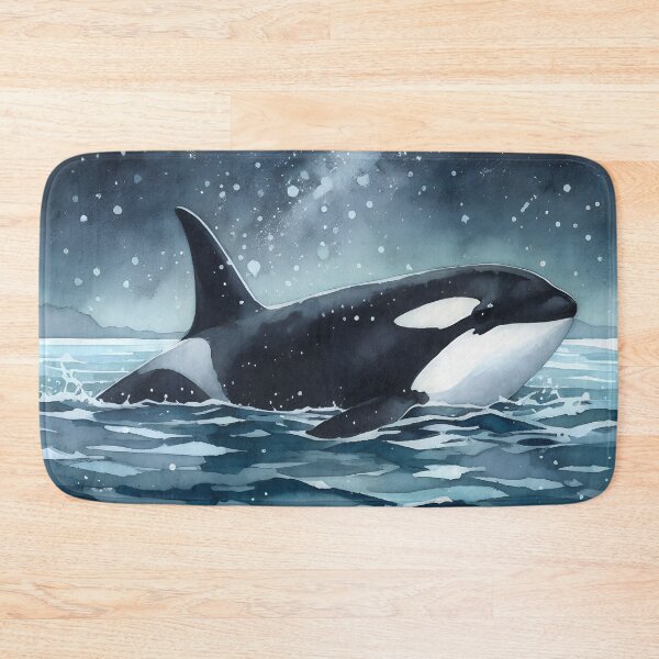Item preview, Orca in Moonlit Sea designed and sold by RubisLeaf.