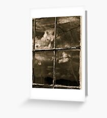 Distressed Beauty Greeting Card