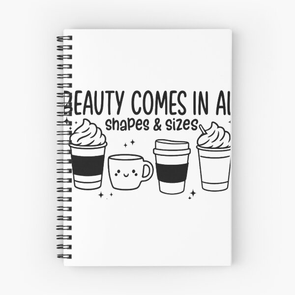 Item preview, Beauty Comes in All Shapes and Sizes – Cute Coffee Cup Equality Quote designed and sold by haitrieuic96.