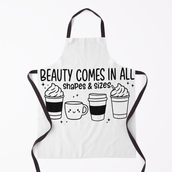 Item preview, Beauty Comes in All Shapes and Sizes – Cute Coffee Cup Equality Quote designed and sold by haitrieuic96.