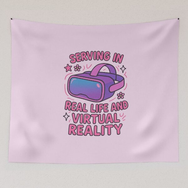 Item preview, Serving in real life & virtual reality designed and sold by BritPoPBrat.