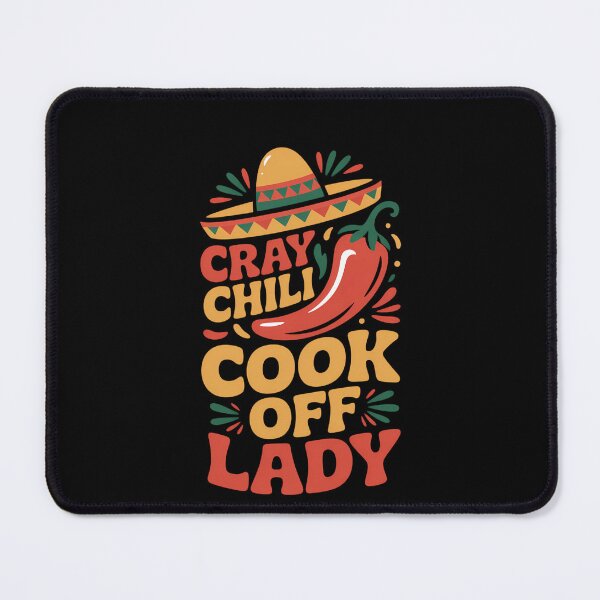Item preview, Crazy Chili Cook Off Lady Fiesta Spicy Chili Sombrero designed and sold by DeadlockCrew.