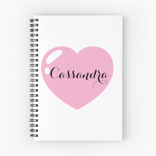 Item preview, Cassandra Name with Pink Heart  designed and sold by Artbymonika.