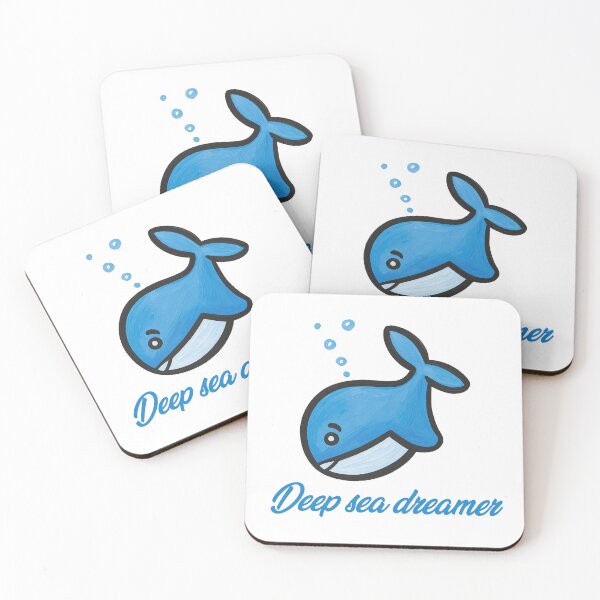 Item preview, Deep Sea Dreamer – Smiling Cartoon Ocean Friend designed and sold by CanSparkleArt.