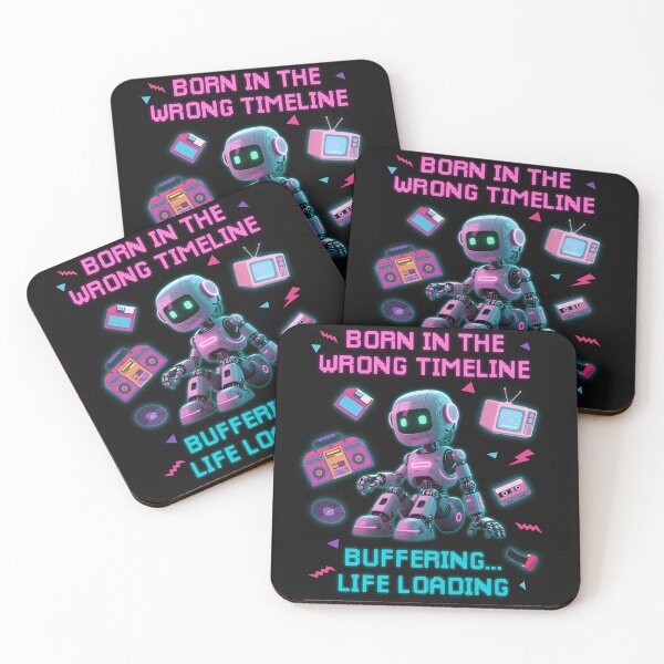 Item preview, Born in the wrong timeline designed and sold by NatalieJeans.