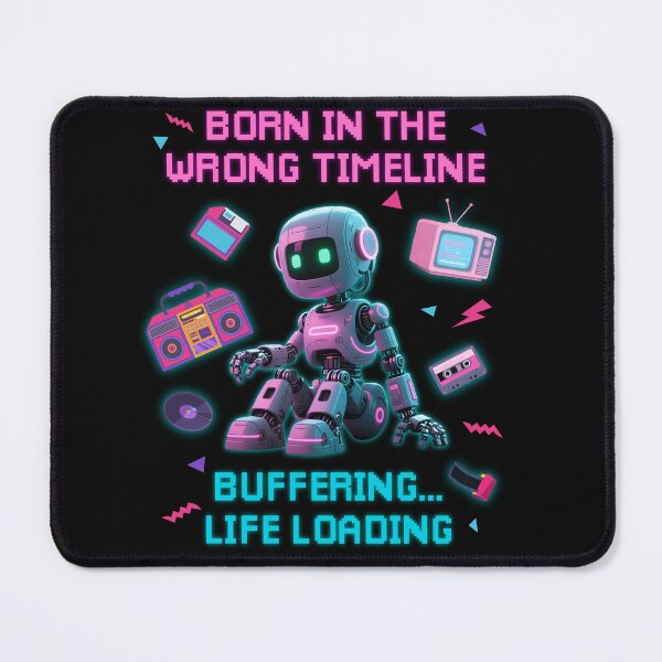 Item preview, Born in the wrong timeline designed and sold by NatalieJeans.
