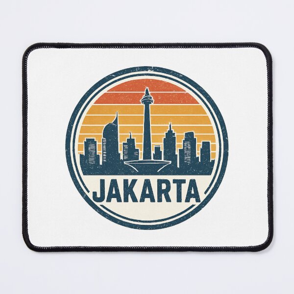 Item preview, Jakarta stamp designed and sold by ManikRaja.