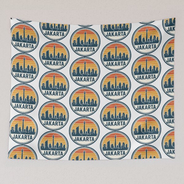 Item preview, Jakarta stamp designed and sold by ManikRaja.