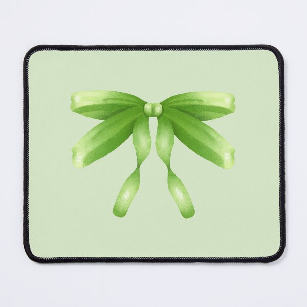 Item preview, Double Wing Sweet Green Ribbon Illustration designed and sold by pamaripai.