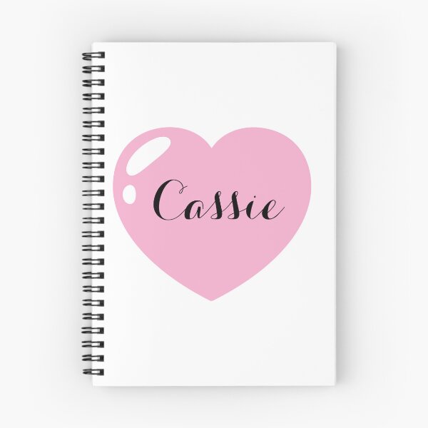 Item preview, Cassie Name with Pink Heart  designed and sold by Monika Howarth.
