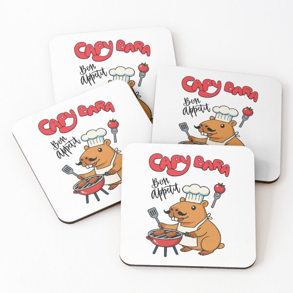 Item preview, funny capybara designed and sold by Krasnovaovaova.