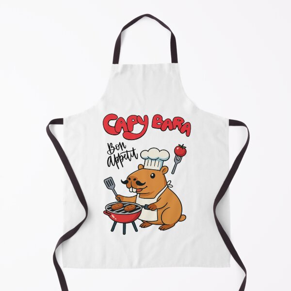 Item preview, funny capybara designed and sold by Krasnovaovaova.