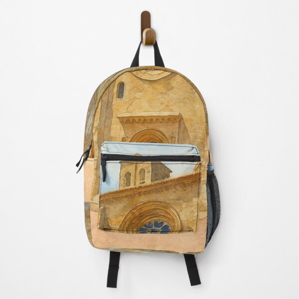 Item preview, Old Cathedral of Lleida - Golden Watercolor designed and sold by Miradas del Mundo.
