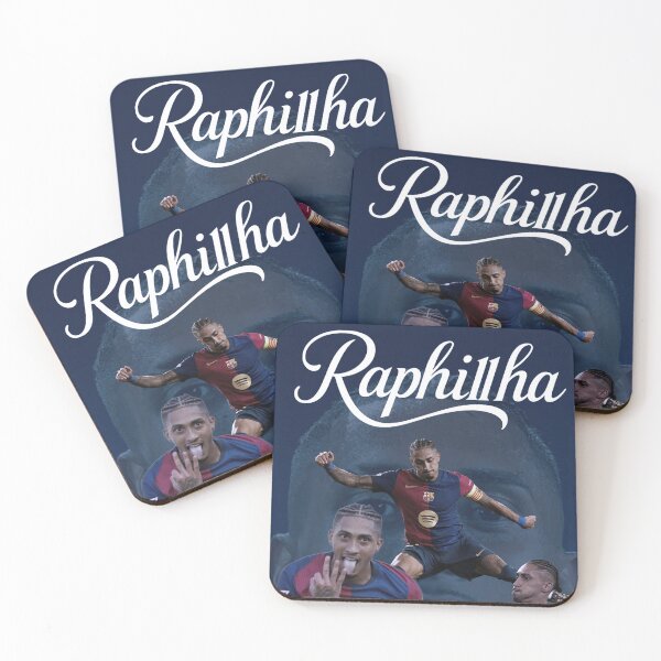 Item preview, Raphinha | Barça Flair & Fire Poster Art designed and sold by opulantorbit.