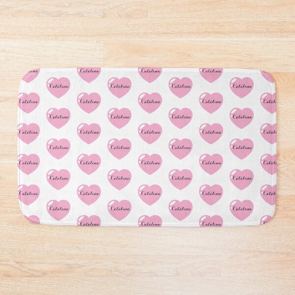 Item preview, Catalina Name with Pink Heart  designed and sold by Monika Howarth.