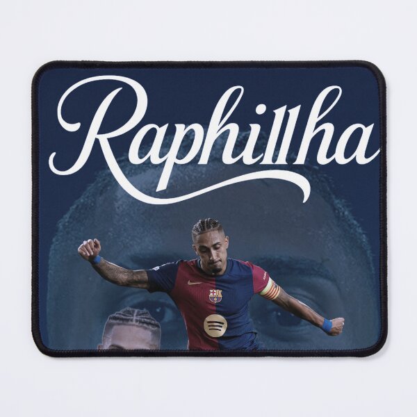 Item preview, Raphinha | Barça Flair & Fire Poster Art designed and sold by opulantorbit.