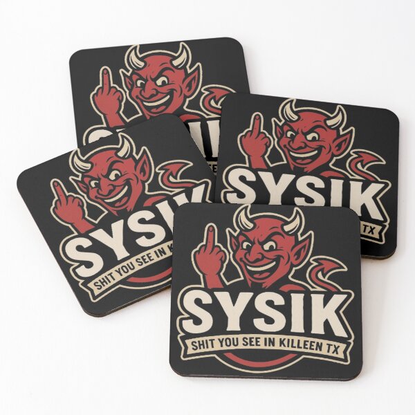 Item preview, SYSIK – Shit You See in Killeen TX | Diabolical Devil Logo designed and sold by SYSIK.