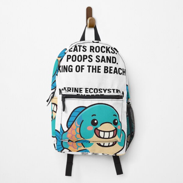 Item preview, Parrot Fish Meme – Funny Reef Fish designed and sold by DamioPolArt.