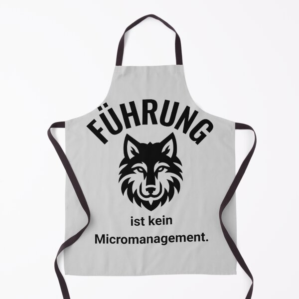 Item preview, LEADERSHIP is not micromanagement – Wolf Leadership Statement designed and sold by rolfzogg ART.