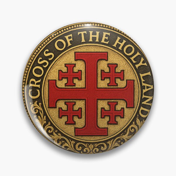 Item preview, Cross of the holy land designed and sold by historyandmore.