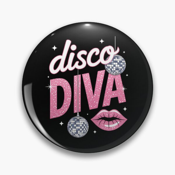 Item preview, Disco Diva Ladies Disco Gold Ball Silver Red Lips designed and sold by savrmiller.