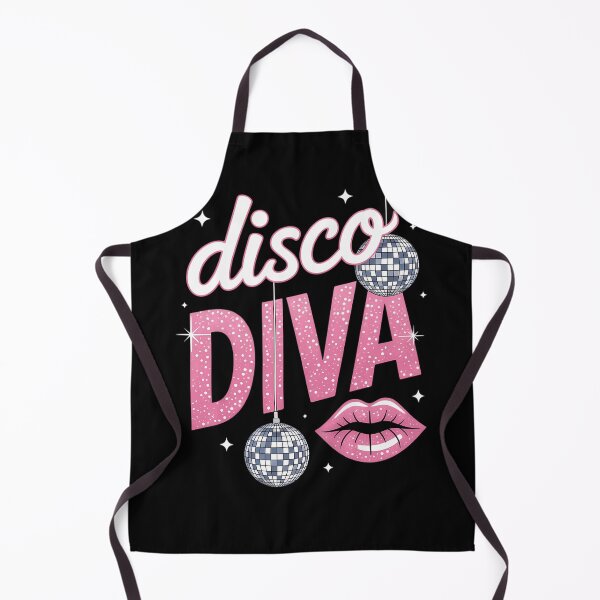 Item preview, Disco Diva Ladies Disco Gold Ball Silver Red Lips designed and sold by savrmiller.