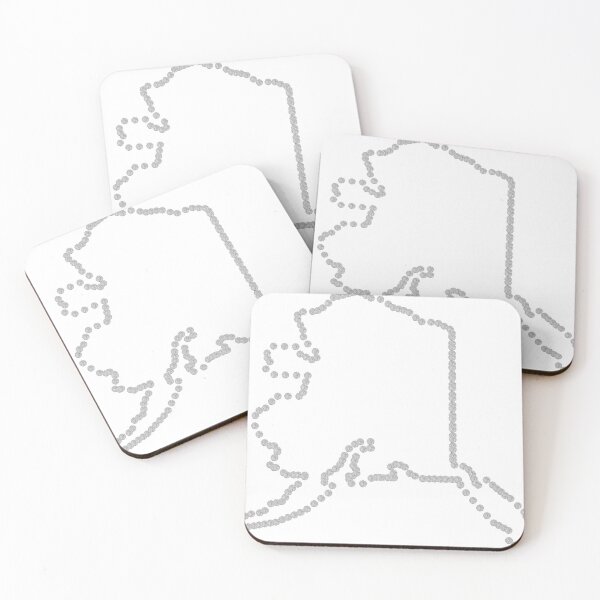 Item preview, Rhinestone Alaska Outline | Rhinestone Alaska Outline | Rhinestone Alaska Outline designed and sold by TheIconSmith.