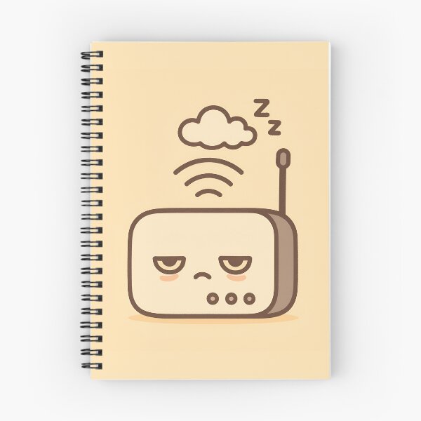Item preview, Sleepy WiFi - Minimalist Kawaii Internet Router designed and sold by Priyanshu-kaii.