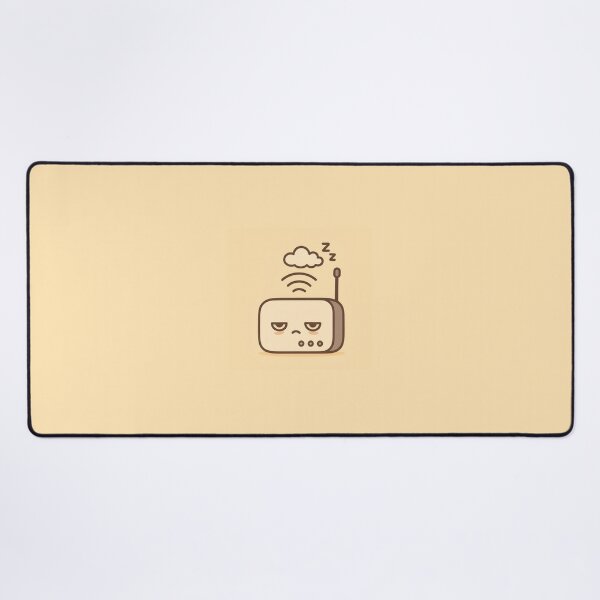 Item preview, Sleepy WiFi - Minimalist Kawaii Internet Router designed and sold by Priyanshu-kaii.