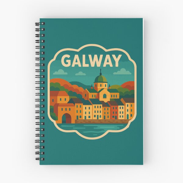 Item preview, Galway Travel Souvenir Sticker designed and sold by rogue-design.