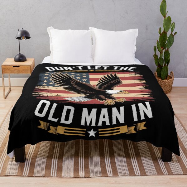 Item preview, Dont Let Old Man American Flag designed and sold by savrmiller.