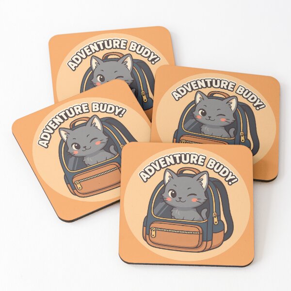 Item preview, Playful Gray Kitten in Cat Backpack designed and sold by Yuliya Brush.