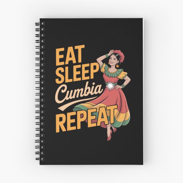 Item preview, Eat Sleep Cumbia Repeat Merengue Bachata Vallenato designed and sold by savrmiller.