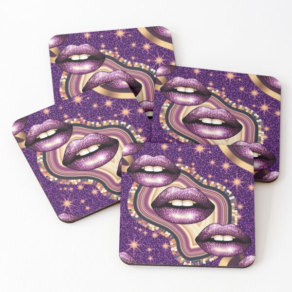 Item preview, Purple Glitter Marble designed and sold by CandyVenom.