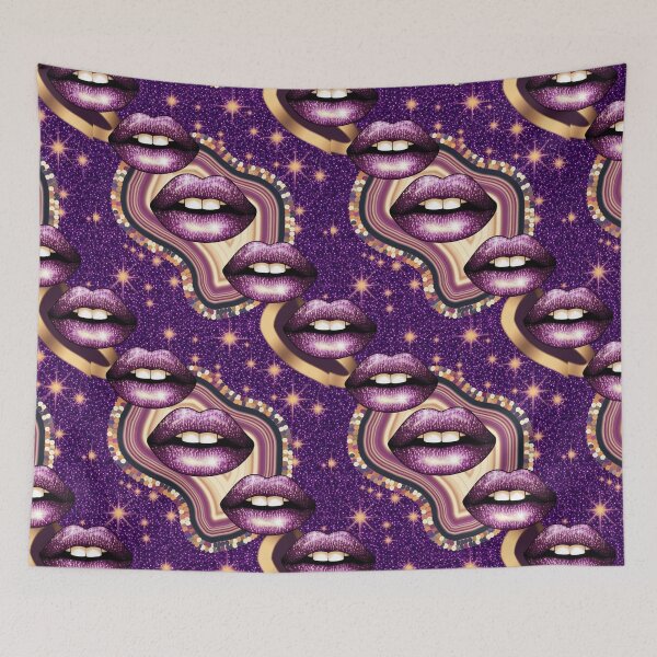 Item preview, Purple Glitter Marble designed and sold by CandyVenom.