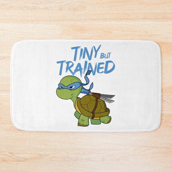 Item preview, Tiny Turtle Warrior – Blue Mask Warrior designed and sold by NiceHatHarry.