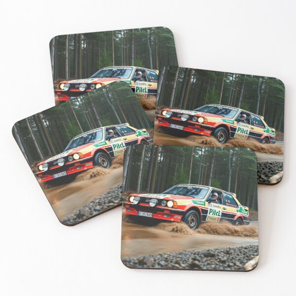Item preview, Mudstorm Charge: 1990s Rally Beast Dominates the Forest designed and sold by CarRends.