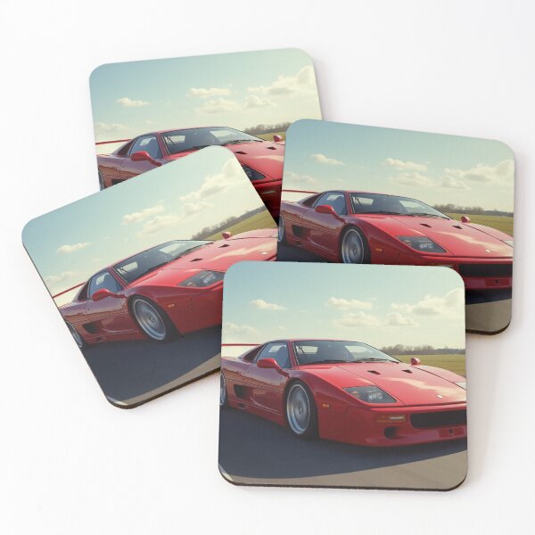 Item preview, Drift Inferno: Iconic 90s Supercar Unleashes Fury on the Track designed and sold by CarRends.