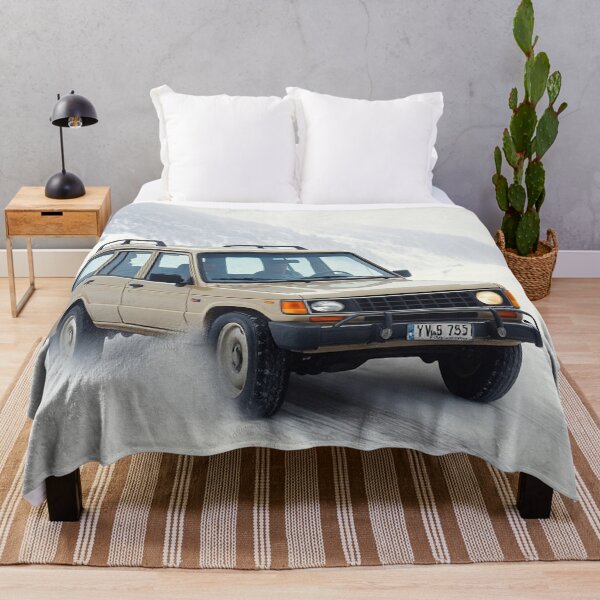 Item preview, Snowbound Adventure: 90s 4x4 SUV Blasts Through Alpine Storm designed and sold by CarRends.