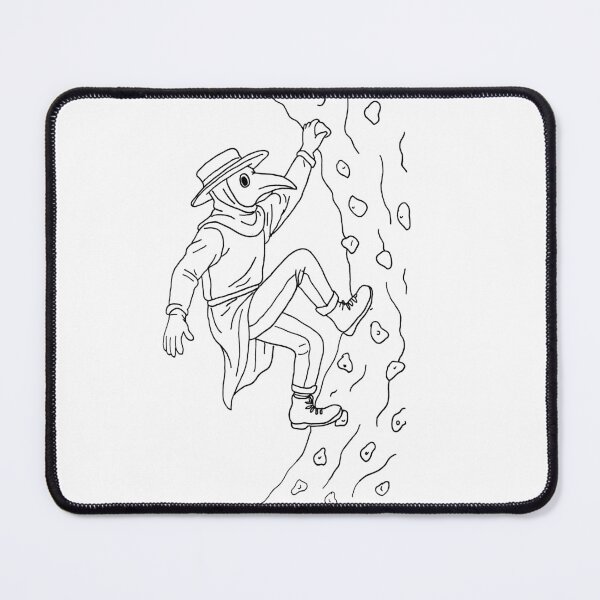 Item preview, Plague Doctor Goes Bouldering designed and sold by Purrgatory Pop.