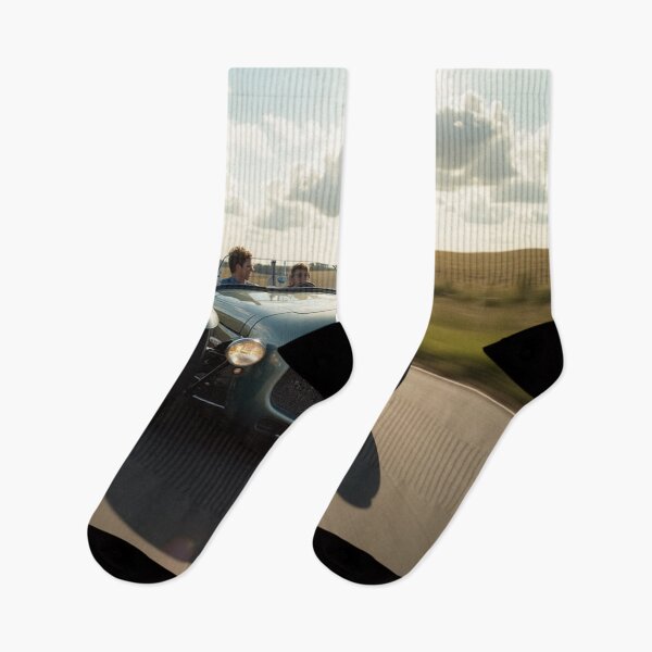 Item preview, Freedom Run: Retro Roadster Soars Through Open Fields designed and sold by CarRends.