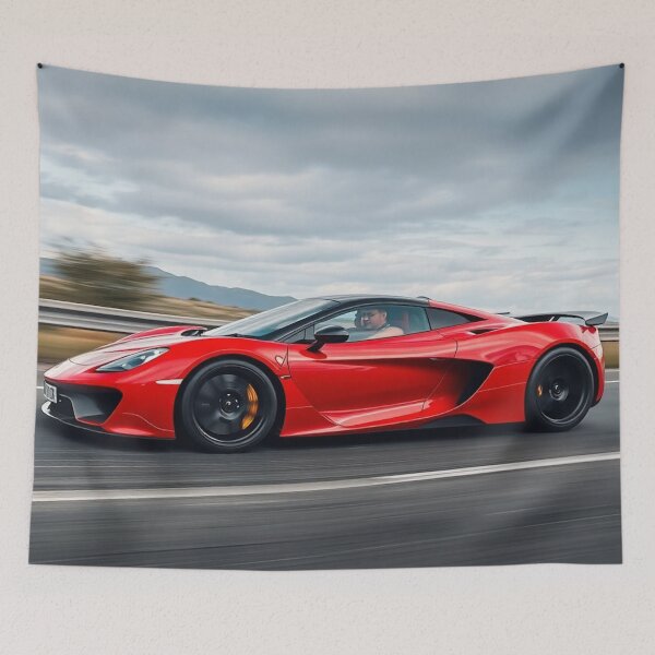 Item preview, Crimson Comet: Hypercar Tears Up the Highway at Warp Speed designed and sold by CarRends.