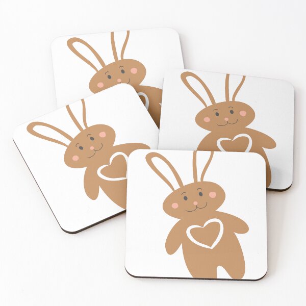 Item preview, Leaping Easter Bunny wHaCute Cartoon Bunny with Heart – Kawaii Animal Designnd Over the Eggs Funny Easter Quote Designith Eggs – Cute Cartoon Spring Design designed and sold by TeesHearts100.