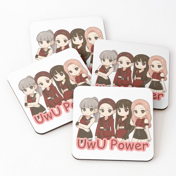 Item preview, Chibi Girl Group Sticker – Cute Kpop- Inspired Character Art designed and sold by rochmate.