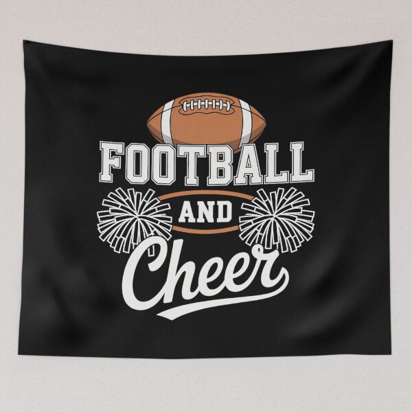 Item preview, Football And Cheer Dad Cheerleader And Football Player designed and sold by savrmiller.