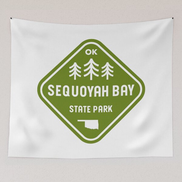 Item preview, Sequoyah Bay State Park Oklahoma Rhombus designed and sold by bivenart.