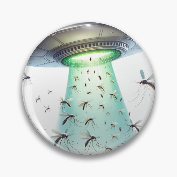 Item preview, UFO Mosquito Swarm Invasion designed and sold by JoeZigns81.