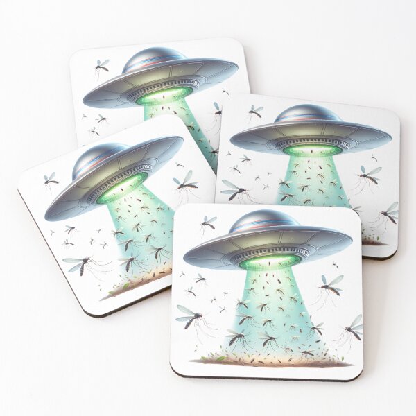 Item preview, UFO Mosquito Swarm Invasion designed and sold by JoeZigns81.