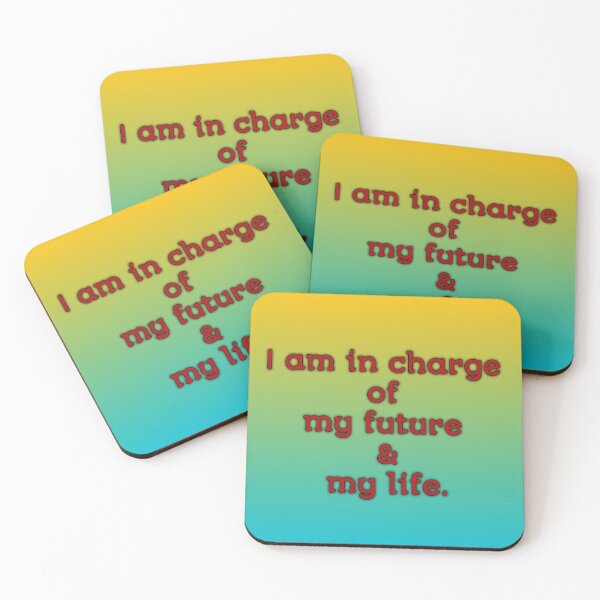 Item preview, I am incharge of my future & my life, motivational quotes designed and sold by goodness123.