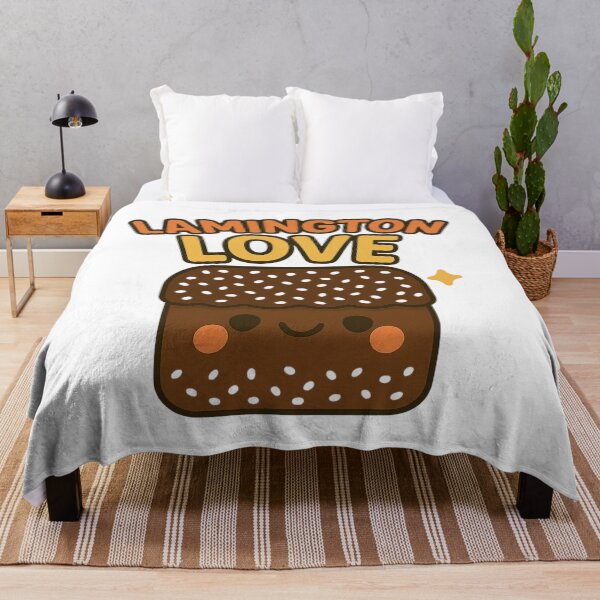 Item preview, Lamington Love - Cute Kawaii Australian Dessert Design designed and sold by POPDOTSHOP.